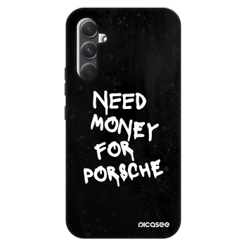 Szilikon tok erre a típusra Samsung Galaxy A34 5G A346B - Black Dollar