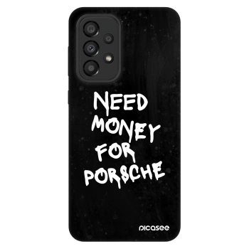 Szilikon tok erre a típusra Samsung Galaxy A33 5G A336 - Black Dollar