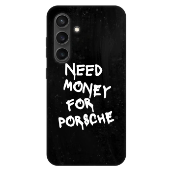Szilikon tok erre a típusra Samsung Galaxy S24+ S926B 5G - Black Dollar