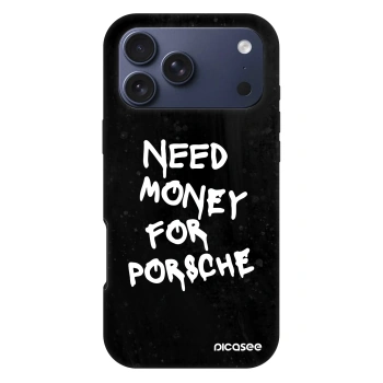 Szilikon tok erre a típusra Apple iPhone 17 Pro Max - Black Dollar