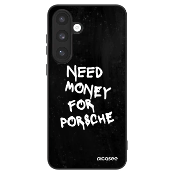Szilikon tok erre a típusra Samsung Galaxy S25 FE 5G - Black Dollar