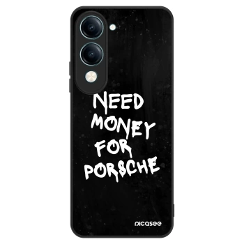 Szilikon tok erre a típusra Vivo Y29s 5G - Black Dollar