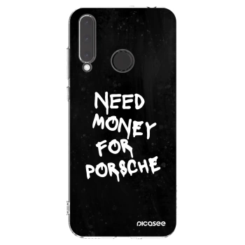 Picasee átlátszó szilikon tok az alábbi mobiltelefonokra Honor 20 Lite - Black Dollar
