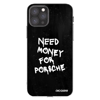 Picasee átlátszó szilikon tok az alábbi mobiltelefonokra Apple iPhone 11 Pro - Black Dollar