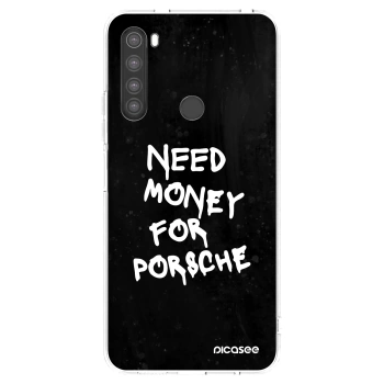 Picasee átlátszó szilikon tok az alábbi mobiltelefonokra Xiaomi Redmi Note 8 - Black Dollar