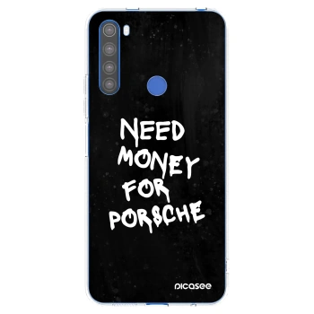 Picasee átlátszó szilikon tok az alábbi mobiltelefonokra Xiaomi Redmi Note 8T - Black Dollar