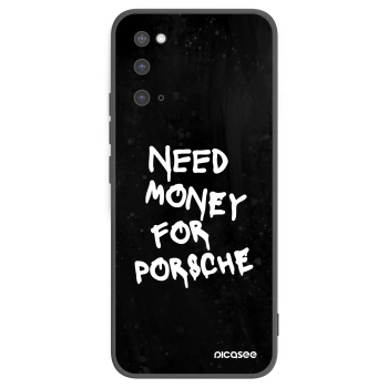 Picasee fekete szilikon tok az alábbi mobiltelefonokra Samsung Galaxy S20 G980F - Black Dollar