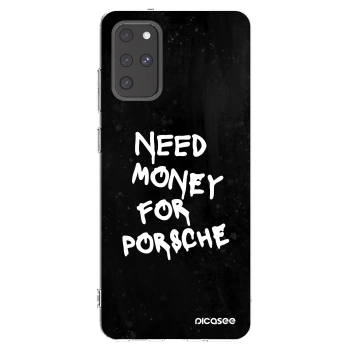 Picasee átlátszó szilikon tok az alábbi mobiltelefonokra Samsung Galaxy S20+ G985F - Black Dollar