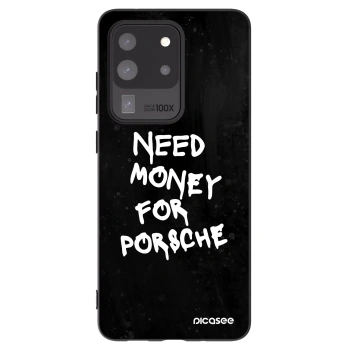 Picasee fekete szilikon tok az alábbi mobiltelefonokra Samsung Galaxy S20 Ultra 5G G988F - Black Dollar
