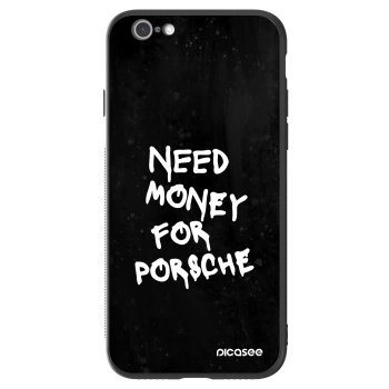 Szilikon tok erre a típusra Apple iPhone 6/6S - Black Dollar