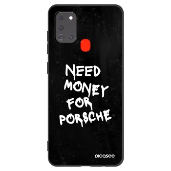 Picasee fekete szilikon tok az alábbi mobiltelefonokra Samsung Galaxy A21s - Black Dollar