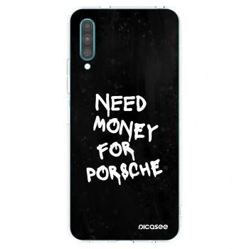 Picasee átlátszó szilikon tok az alábbi mobiltelefonokra Samsung Galaxy A30s A307F - Black Dollar
