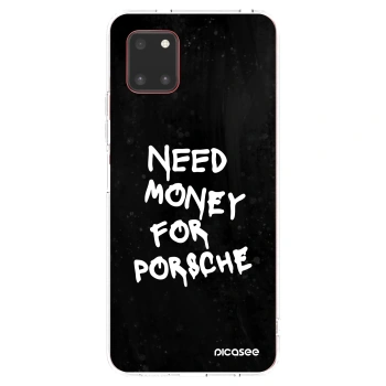 Picasee átlátszó szilikon tok az alábbi mobiltelefonokra Samsung Galaxy Note 10 Lite N770F - Black Dollar