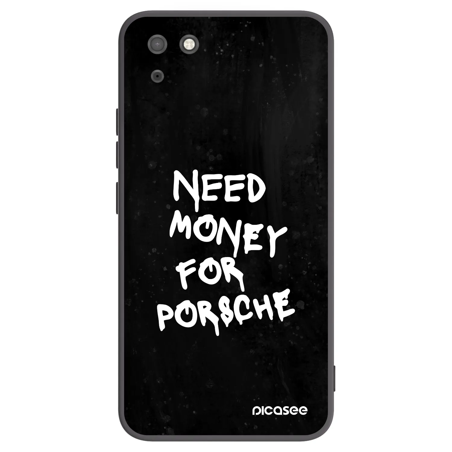 Picasee fekete szilikon tok az alábbi mobiltelefonokra Huawei Y5P - Black Dollar