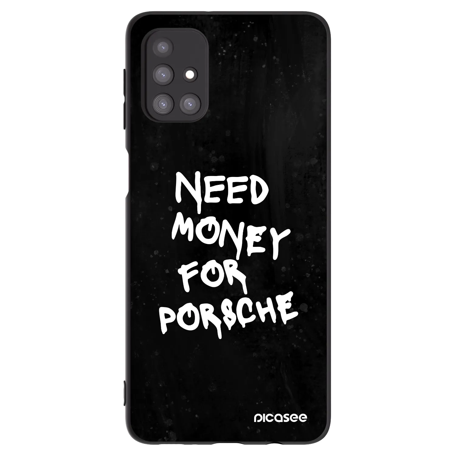 Picasee fekete szilikon tok az alábbi mobiltelefonokra Samsung Galaxy M31s - Black Dollar