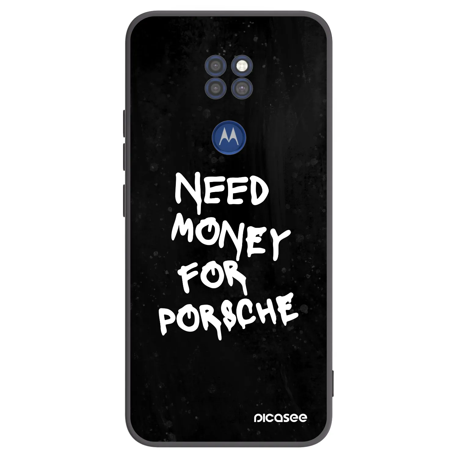 Picasee fekete szilikon tok az alábbi mobiltelefonokra Motorola Moto G9 Play - Black Dollar