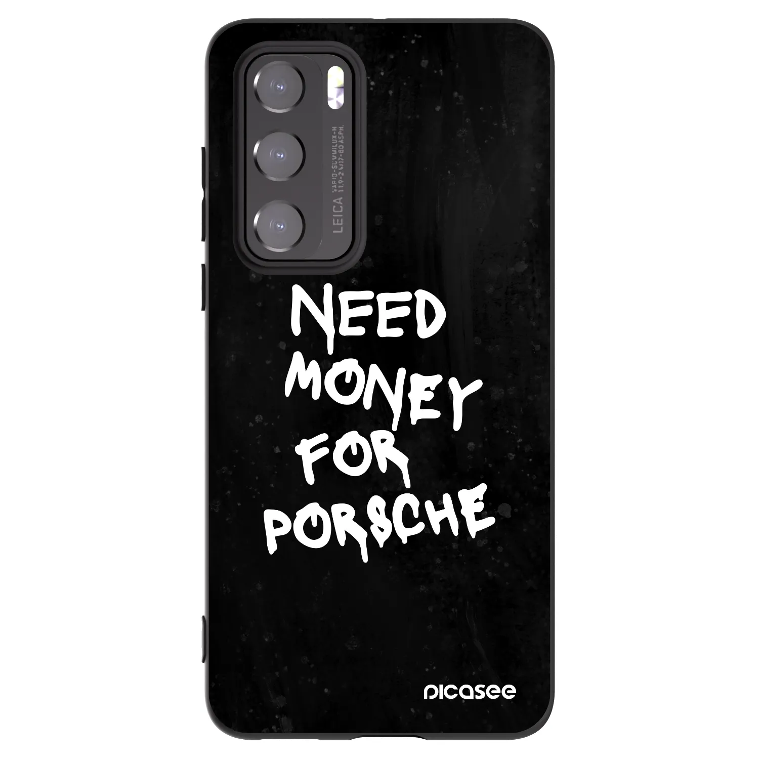 Picasee fekete szilikon tok az alábbi mobiltelefonokra Huawei P40 - Black Dollar