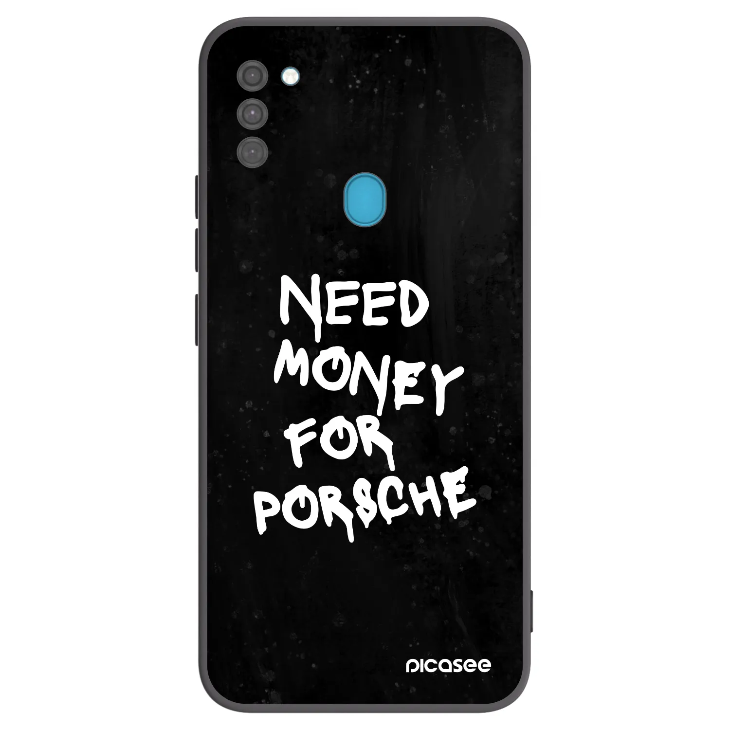 Picasee fekete szilikon tok az alábbi mobiltelefonokra Samsung Galaxy M11 - Black Dollar