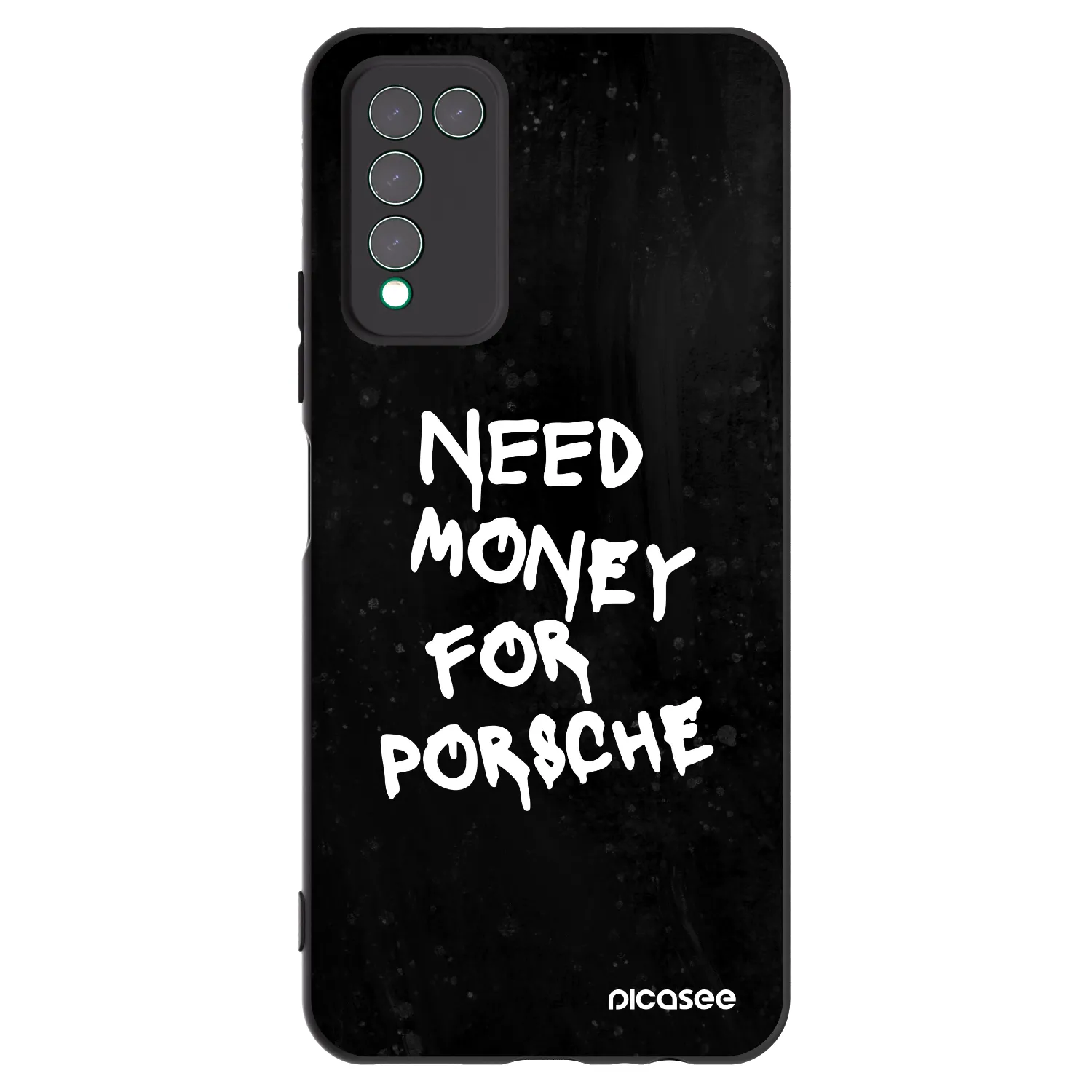 Picasee fekete szilikon tok az alábbi mobiltelefonokra Honor 10X Lite - Black Dollar