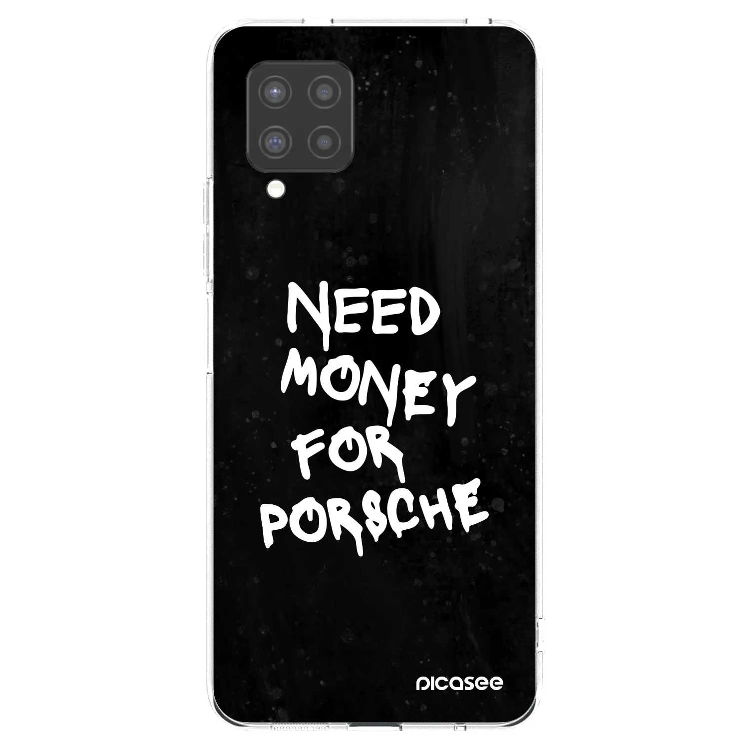 Picasee átlátszó szilikon tok az alábbi mobiltelefonokra Samsung Galaxy A42 A426B - Black Dollar