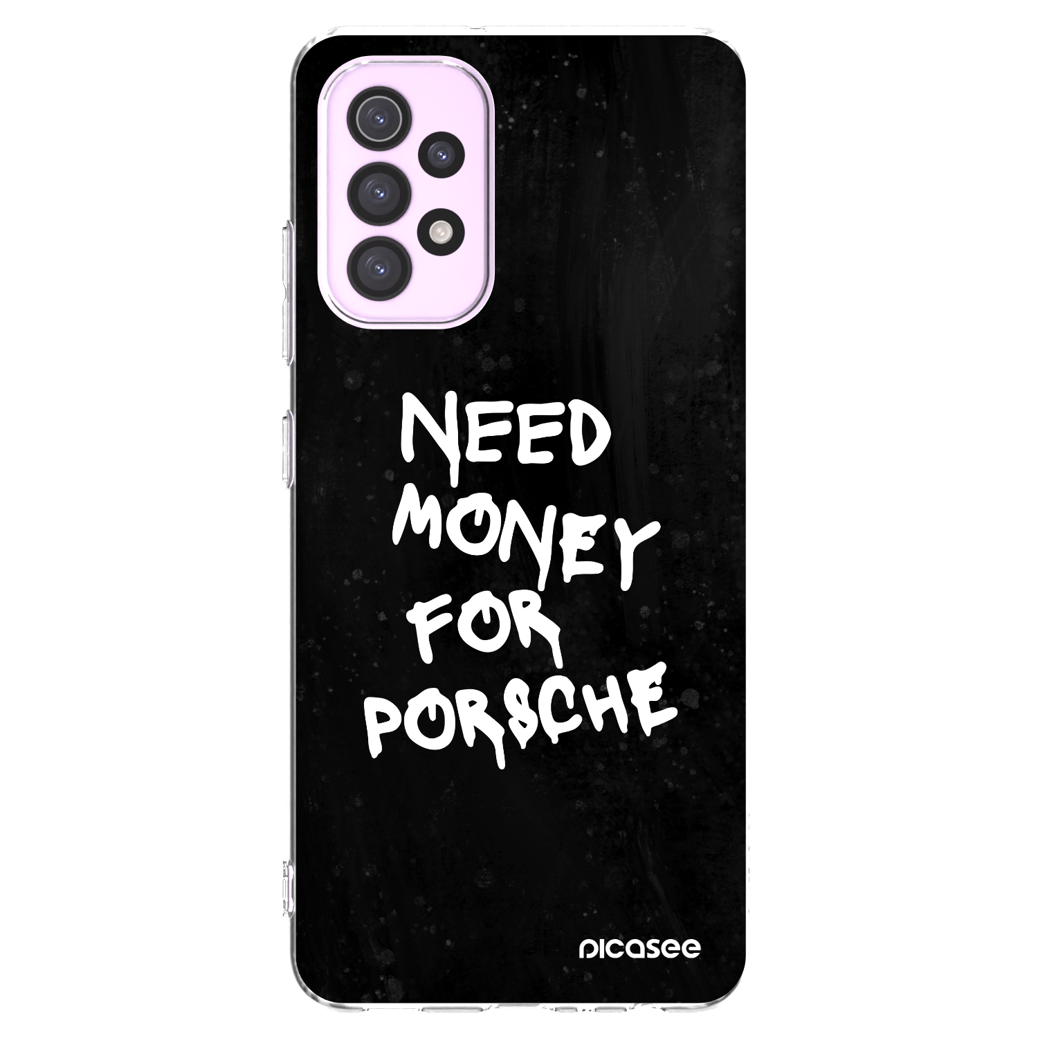 Picasee átlátszó szilikon tok az alábbi mobiltelefonokra Samsung Galaxy A32 5G A326B - Black Dollar