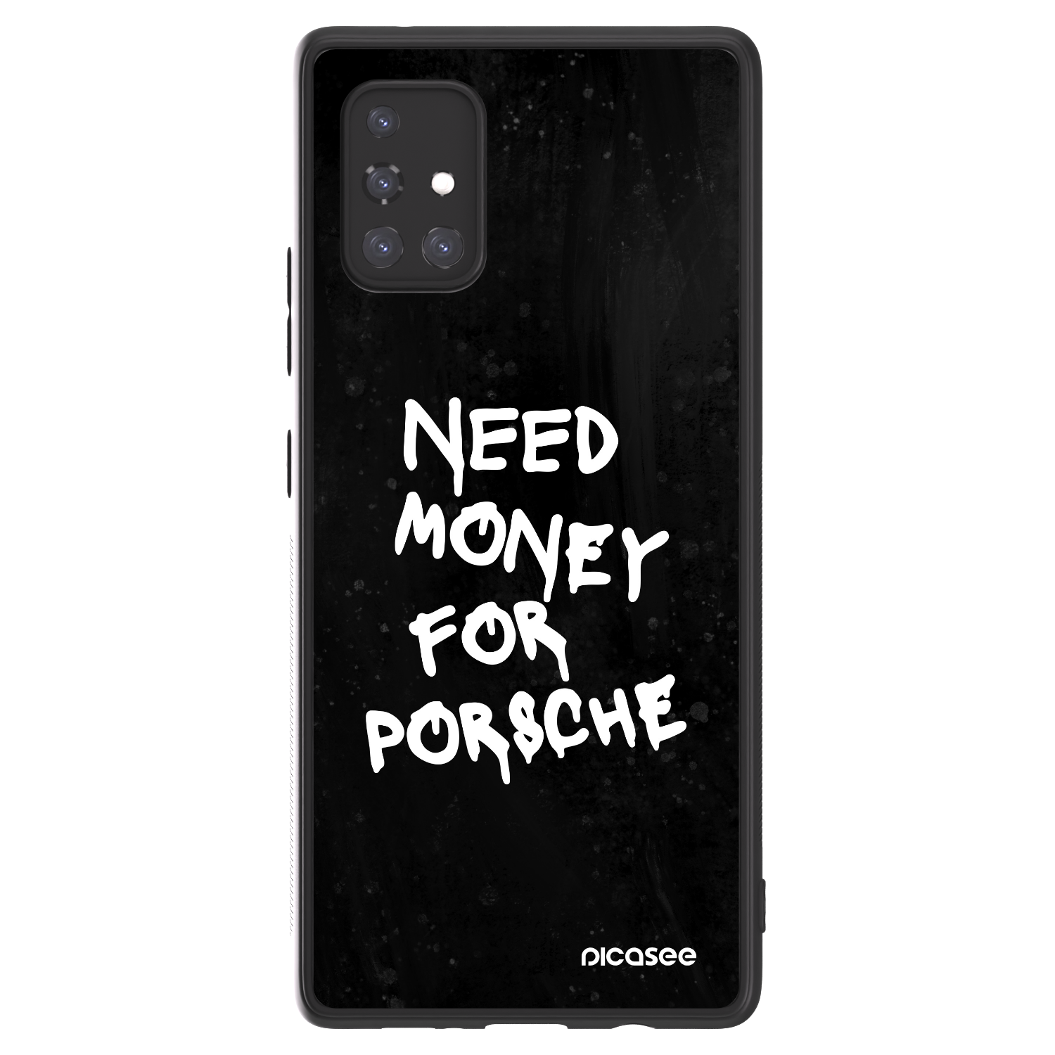 Picasee ULTIMATE CASE Samsung Galaxy A71 A715F - készülékre - Black Dollar
