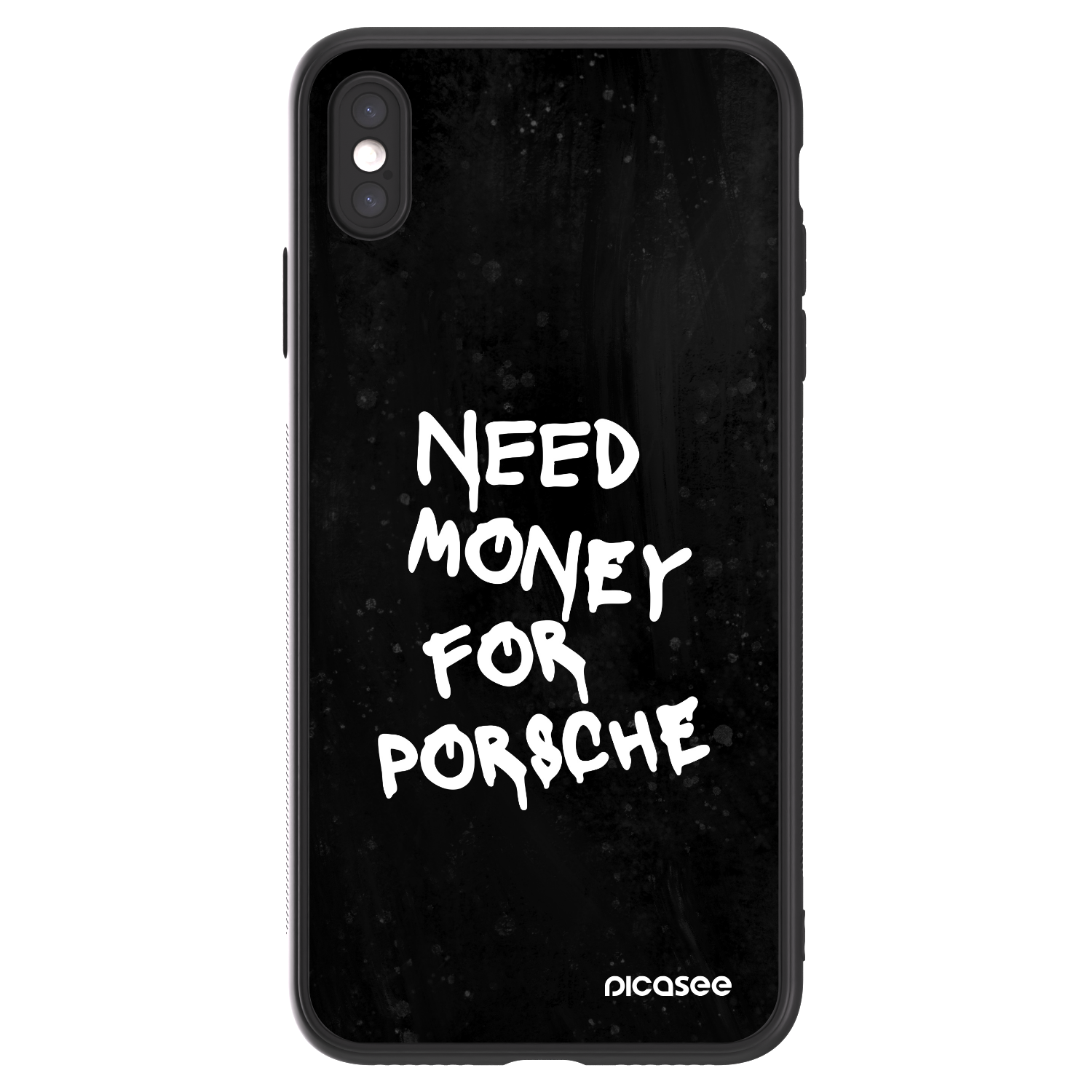 Picasee ULTIMATE CASE Apple iPhone XS Max - készülékre - Black Dollar
