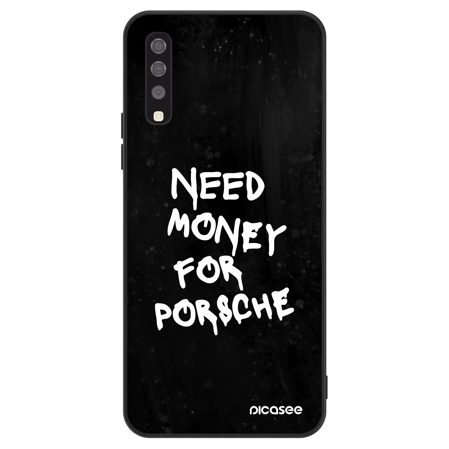 Picasee ULTIMATE CASE Samsung Galaxy A70 A705F - készülékre - Black Dollar
