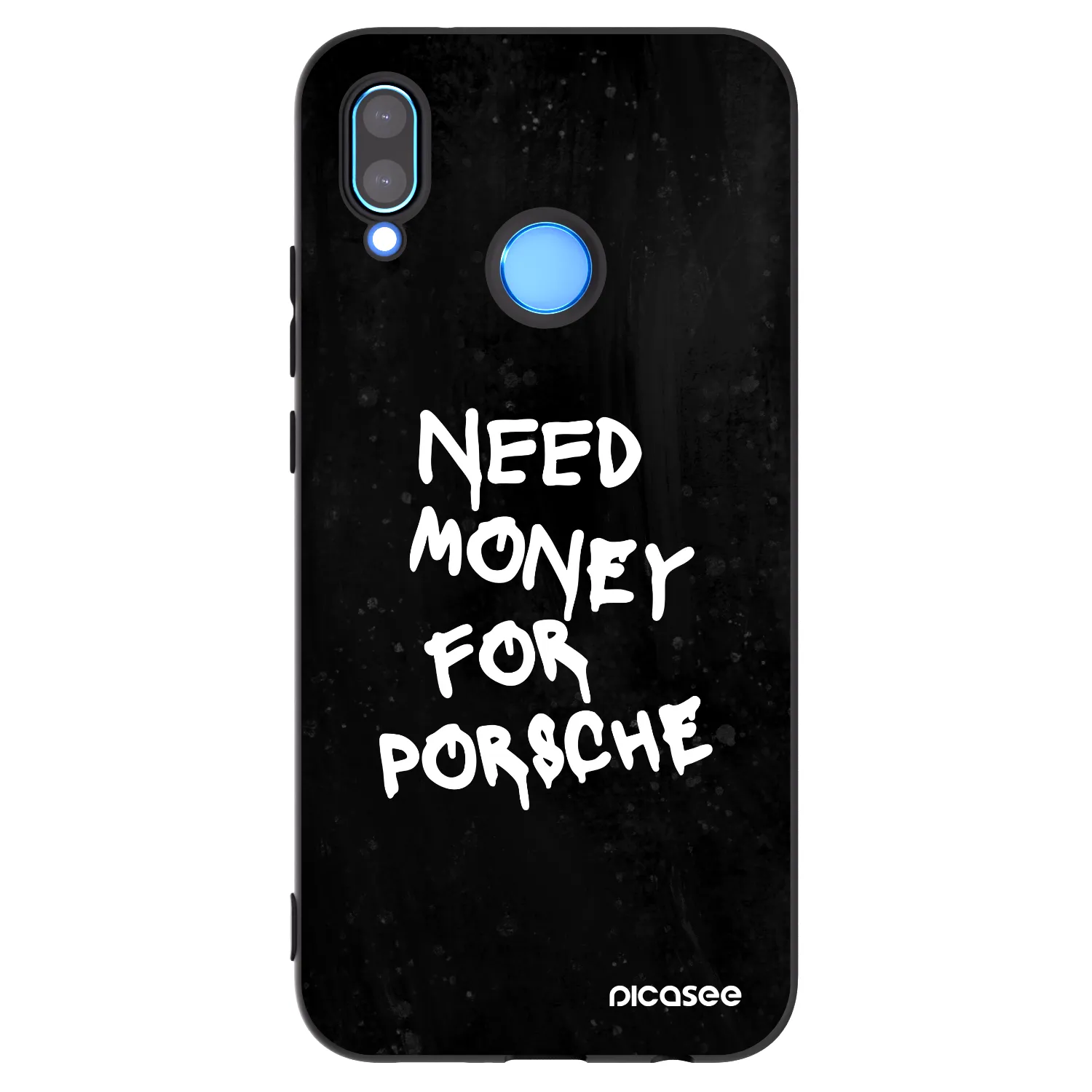 Picasee fekete szilikon tok az alábbi mobiltelefonokra Huawei P20 Lite - Black Dollar