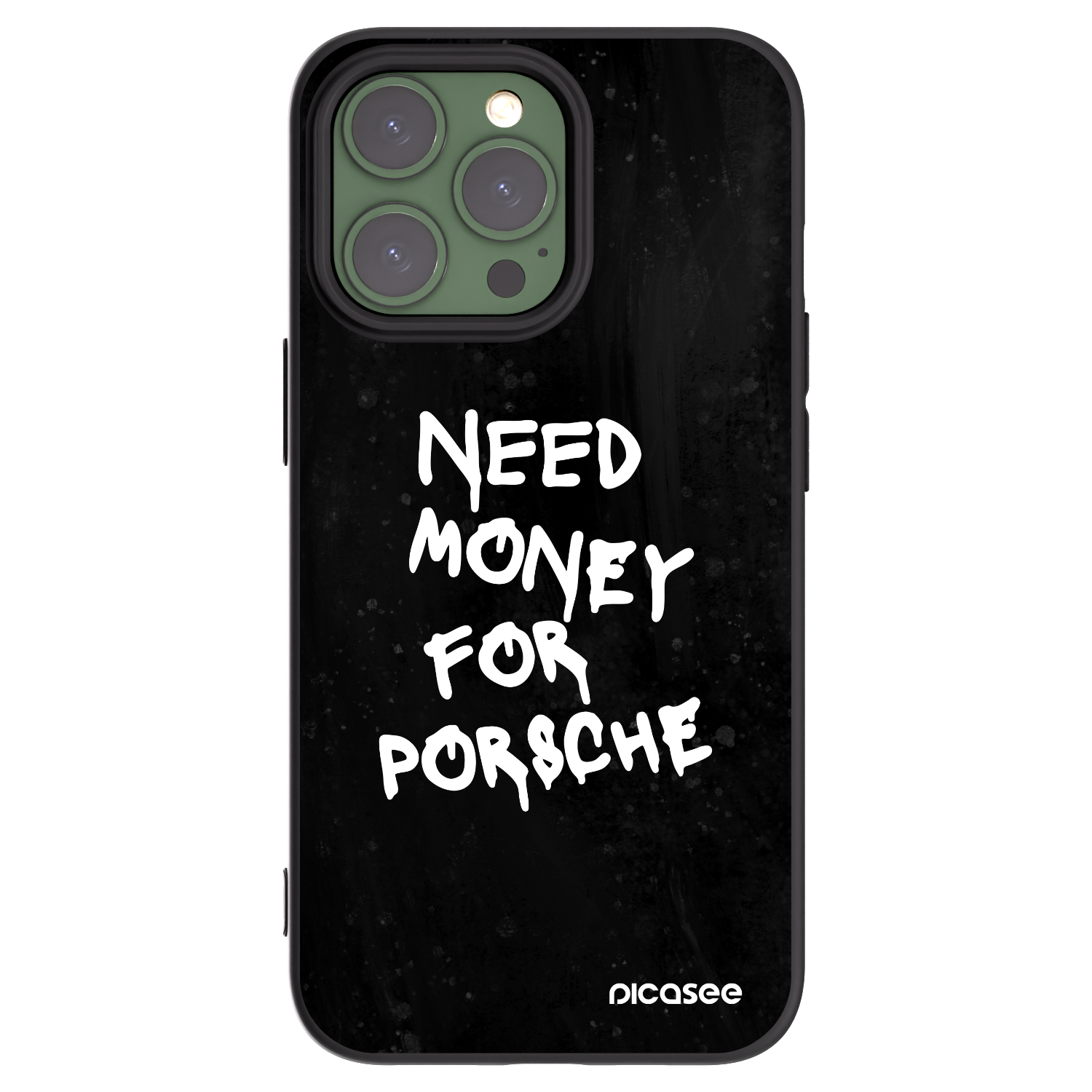 Picasee fekete szilikon tok az alábbi mobiltelefonokra Apple iPhone 13 Pro - Black Dollar