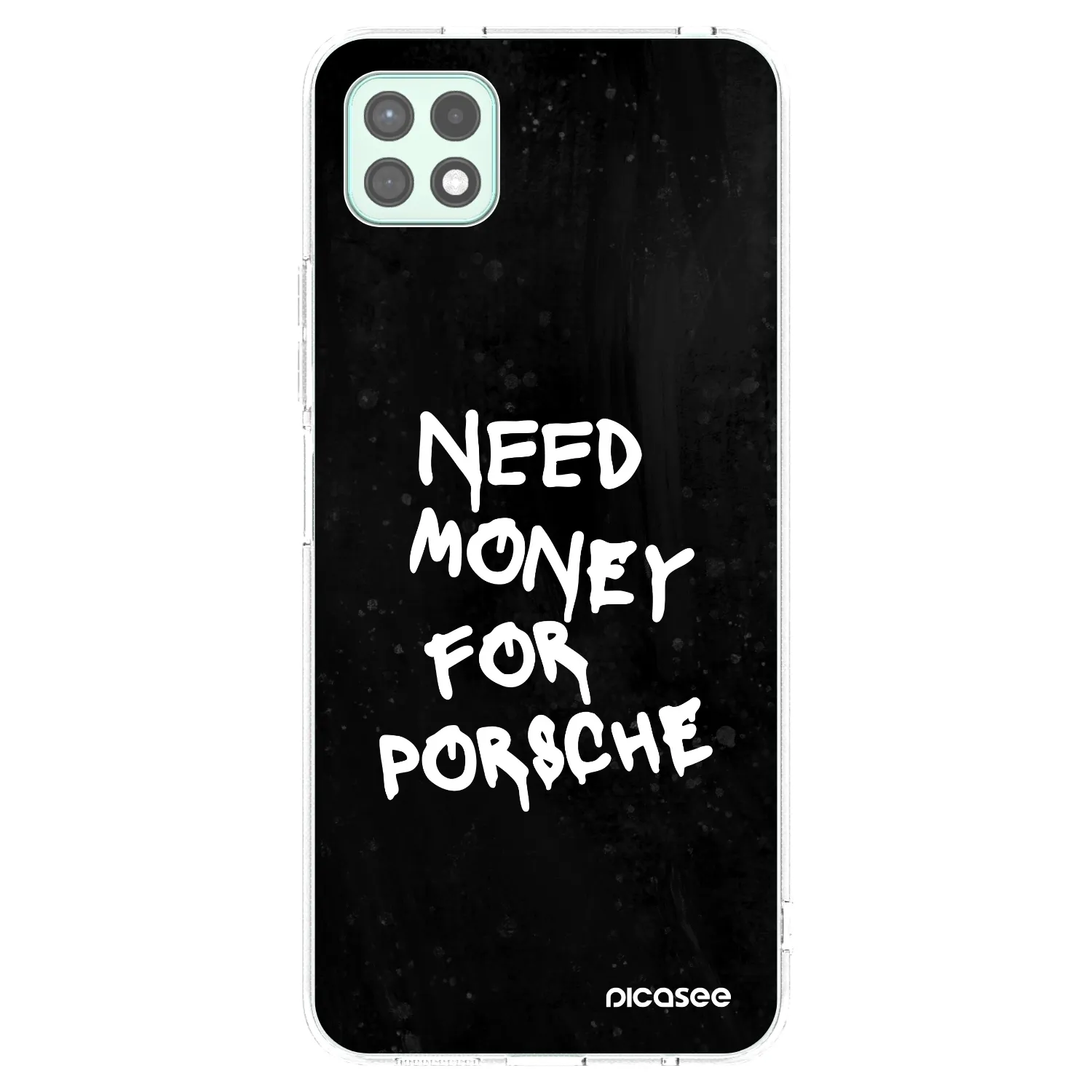 Picasee átlátszó szilikon tok az alábbi mobiltelefonokra Samsung Galaxy A22 A226B 5G - Black Dollar