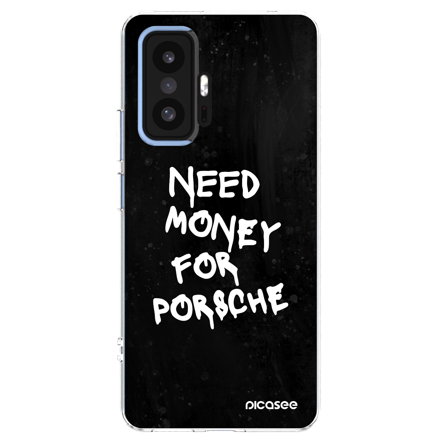 Picasee átlátszó szilikon tok az alábbi mobiltelefonokra Xiaomi 11T Pro - Black Dollar