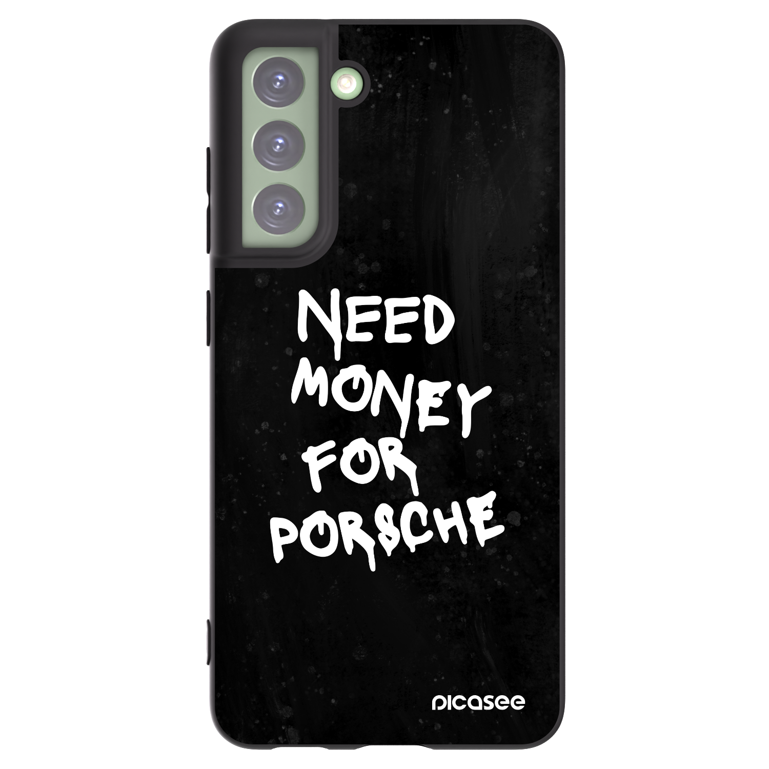 Picasee fekete szilikon tok az alábbi mobiltelefonokra Samsung Galaxy S21 FE 5G - Black Dollar