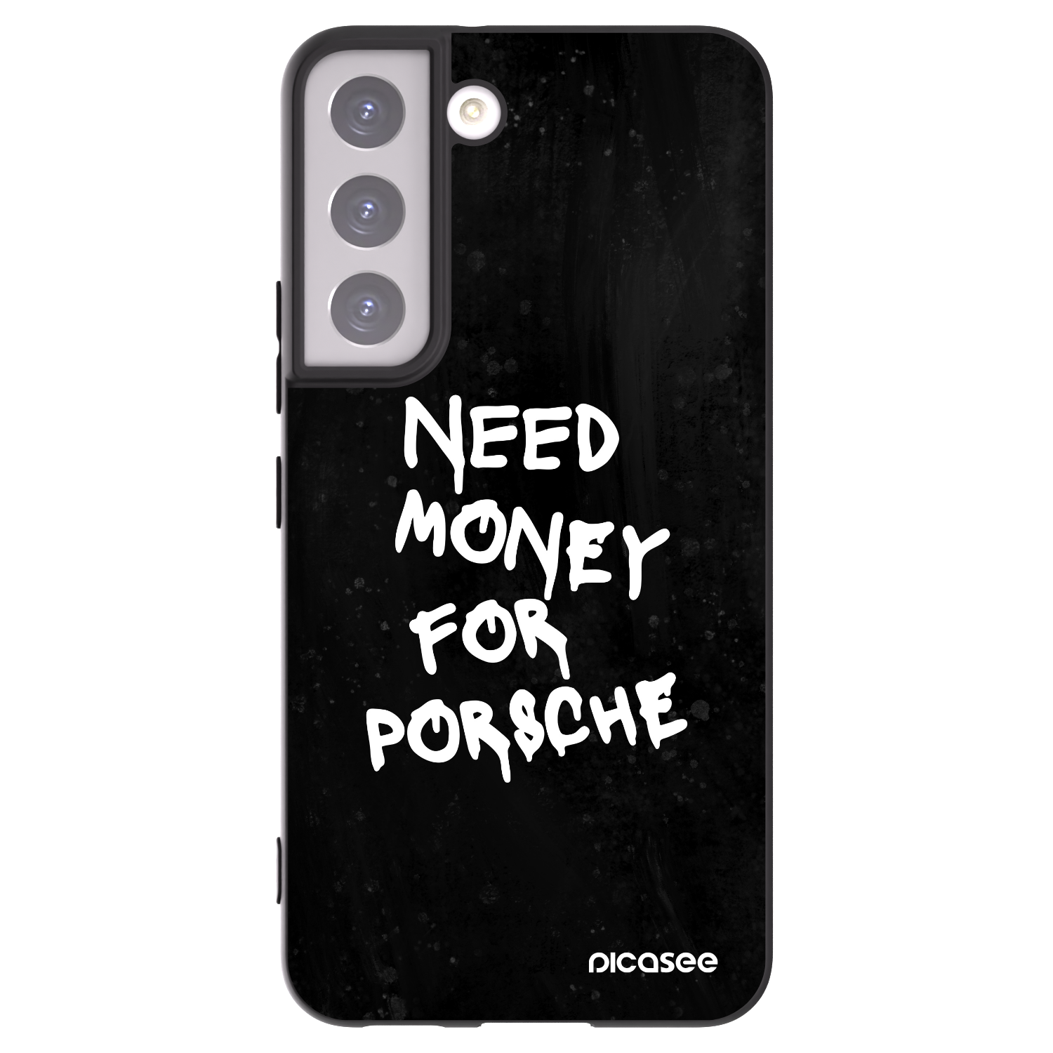 Picasee fekete szilikon tok az alábbi mobiltelefonokra Samsung Galaxy S22 5G - Black Dollar
