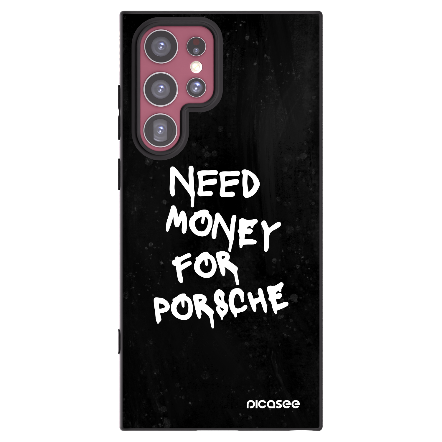 Picasee fekete szilikon tok az alábbi mobiltelefonokra Samsung Galaxy S22 Ultra 5G - Black Dollar