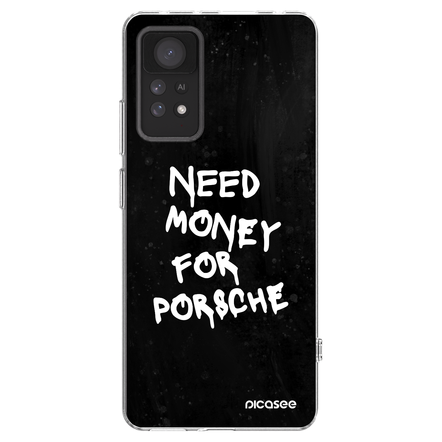 Picasee átlátszó szilikon tok az alábbi mobiltelefonokra Xiaomi Redmi Note 11 Pro - Black Dollar