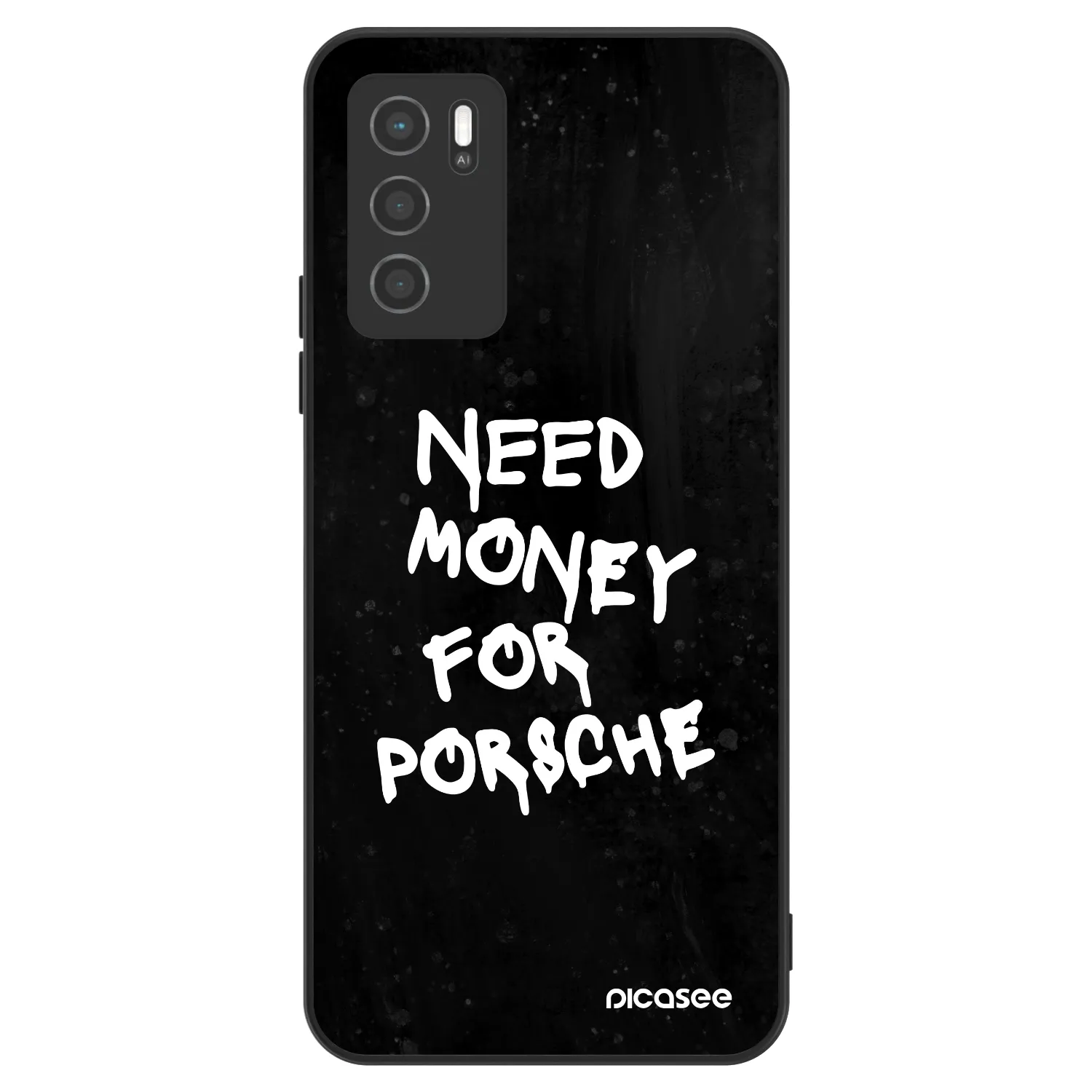 Picasee ULTIMATE CASE OPPO A16s - készülékre - Black Dollar