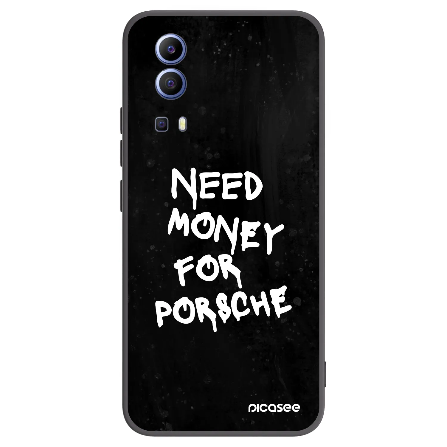 Picasee fekete szilikon tok az alábbi mobiltelefonokra Vivo Y52 5G - Black Dollar