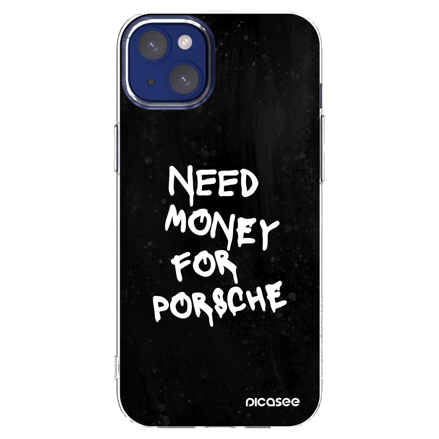 Picasee átlátszó szilikon tok az alábbi mobiltelefonokra Apple iPhone 14 Plus - Black Dollar