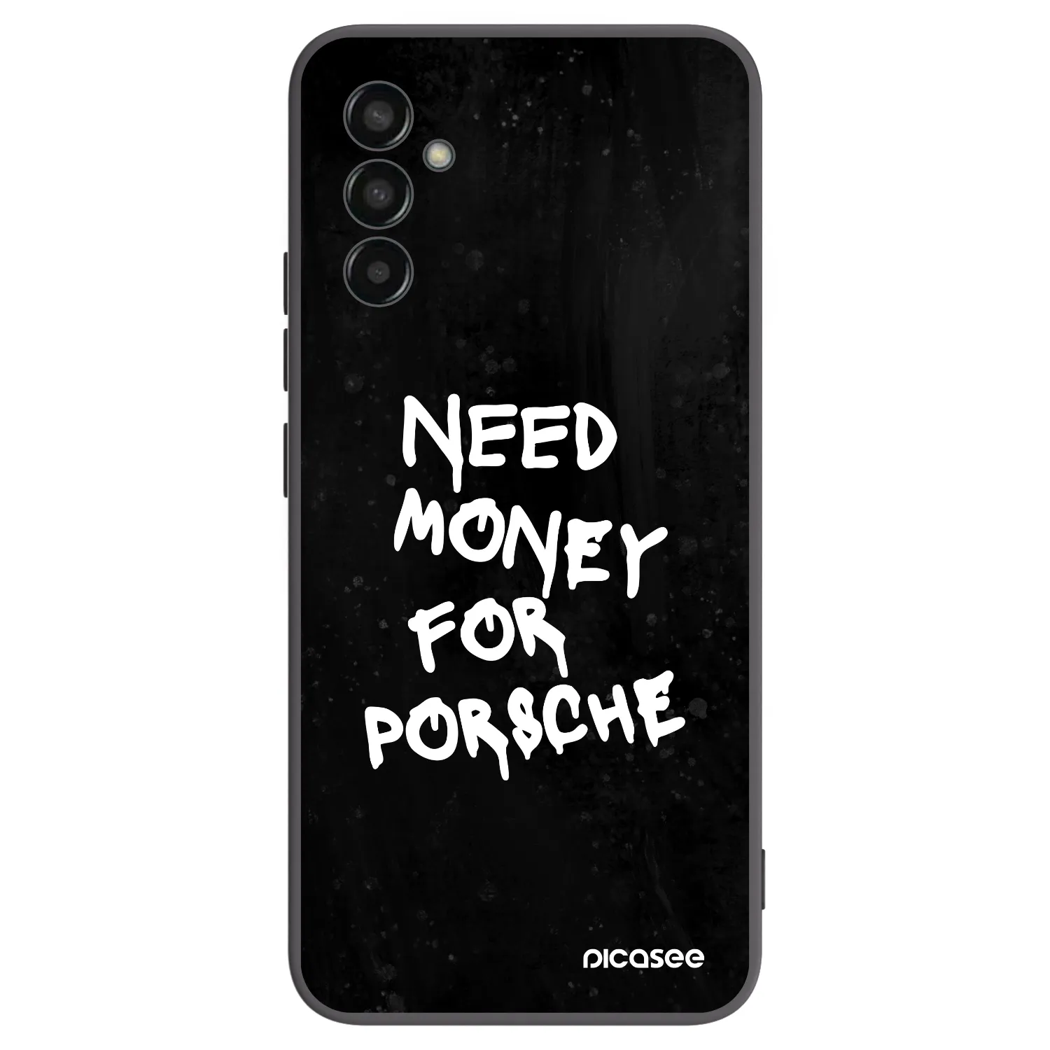 Picasee fekete szilikon tok az alábbi mobiltelefonokra Samsung Galaxy M13 M135F - Black Dollar
