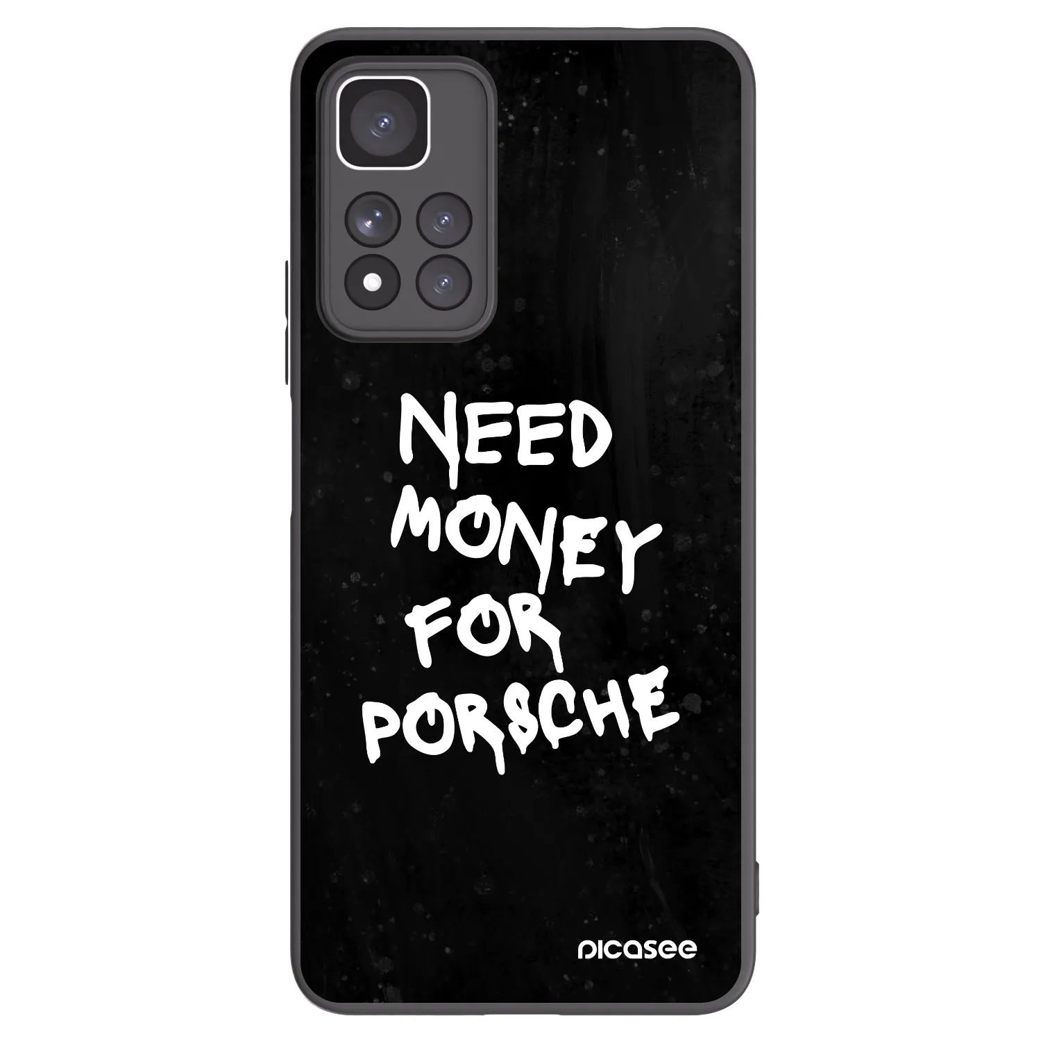 Picasee fekete szilikon tok az alábbi mobiltelefonokra Xiaomi Redmi Note 11 Pro+ 5G - Black Dollar
