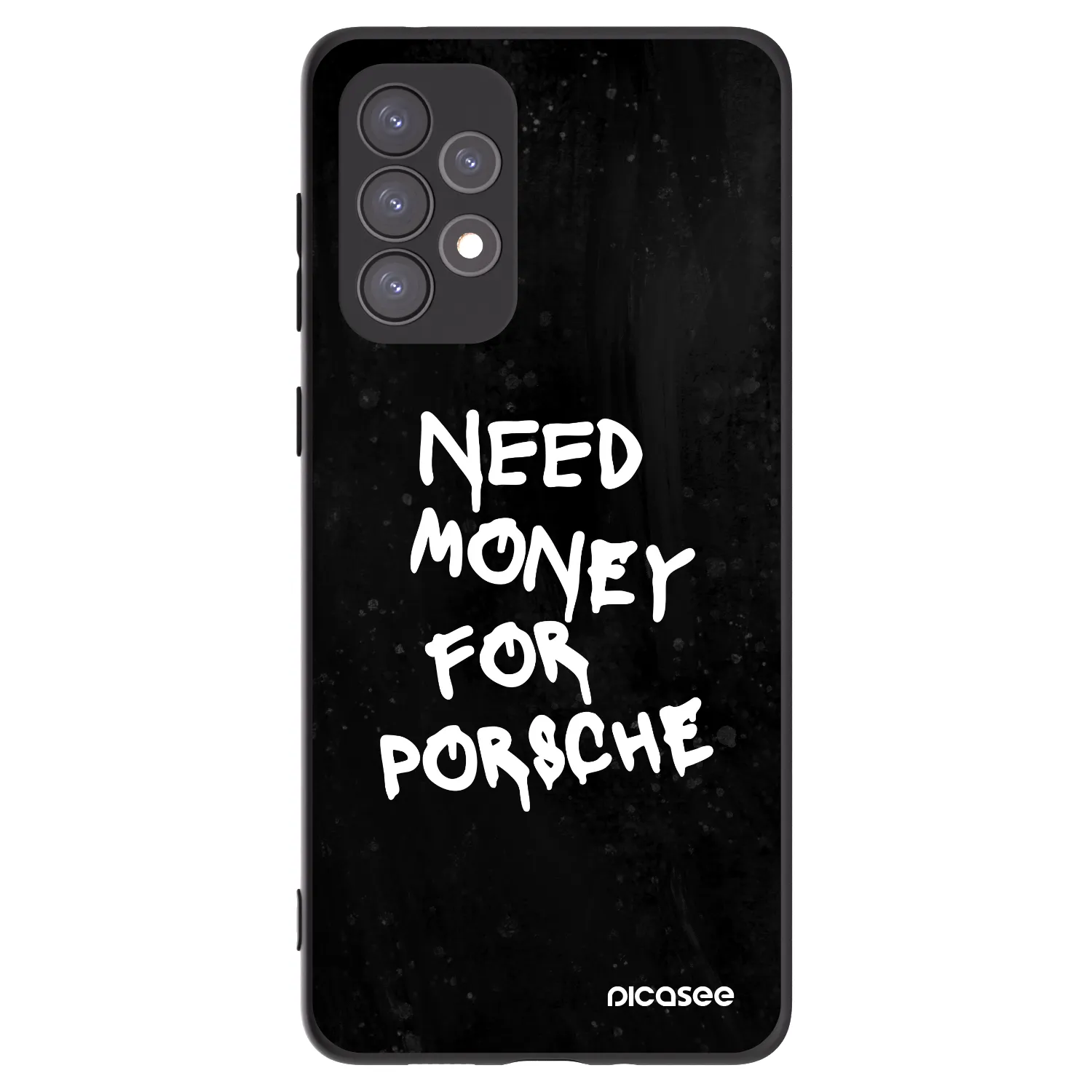 Picasee fekete szilikon tok az alábbi mobiltelefonokra Samsung Galaxy A73 5G - Black Dollar