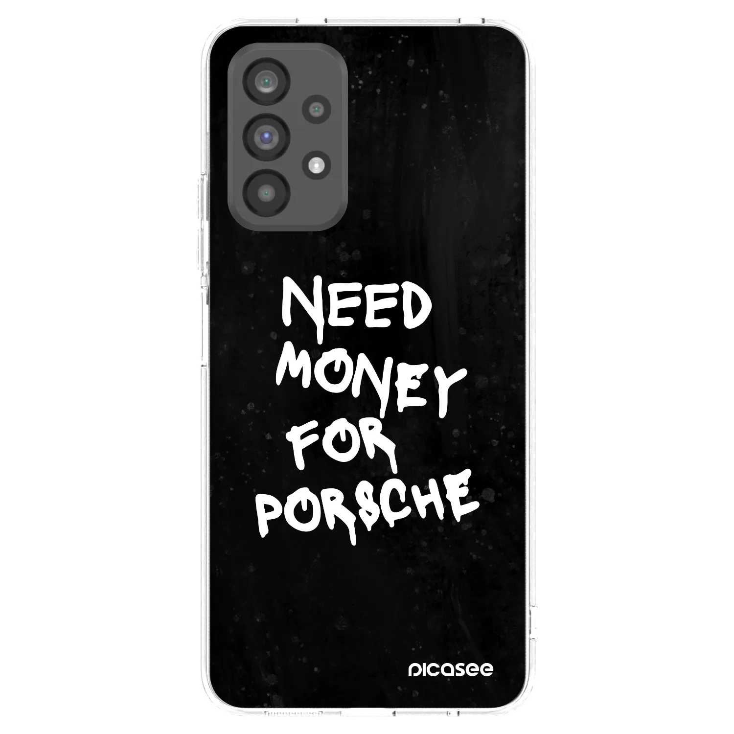 Picasee átlátszó szilikon tok az alábbi mobiltelefonokra Samsung Galaxy A73 5G - Black Dollar