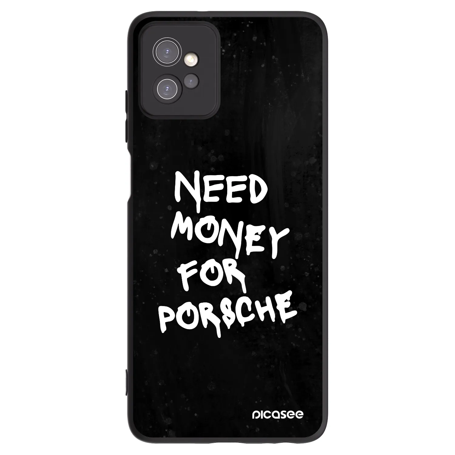 Picasee fekete szilikon tok az alábbi mobiltelefonokra Motorola Moto G32 - Black Dollar