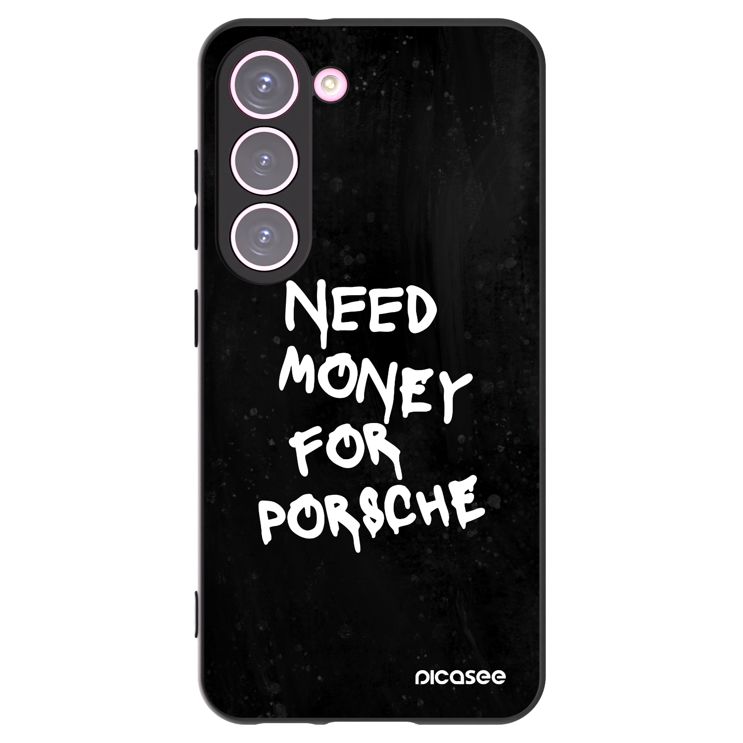 Picasee fekete szilikon tok az alábbi mobiltelefonokra Samsung Galaxy S23 5G - Black Dollar
