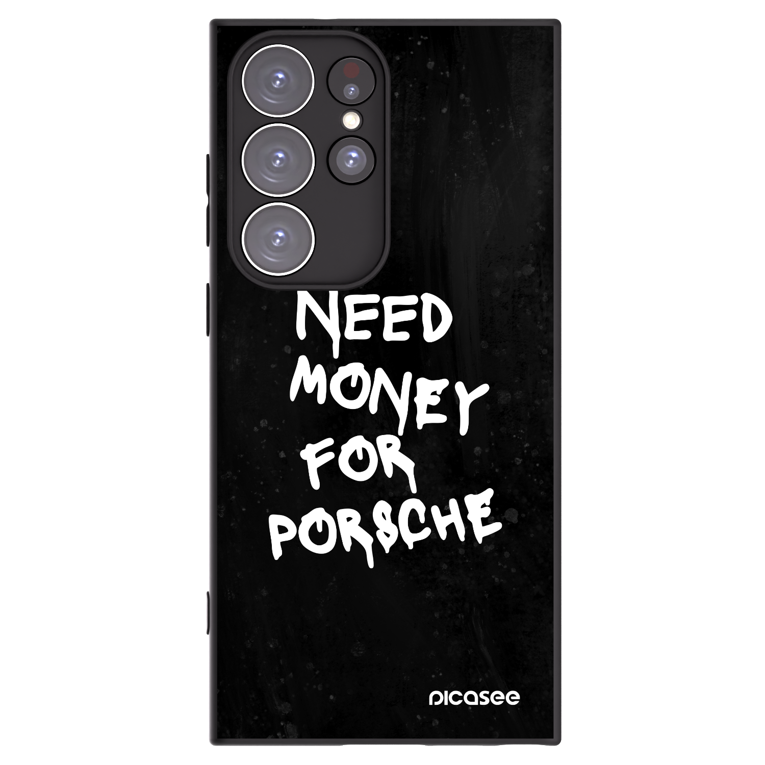 Picasee fekete szilikon tok az alábbi mobiltelefonokra Samsung Galaxy S23 Ultra 5G - Black Dollar