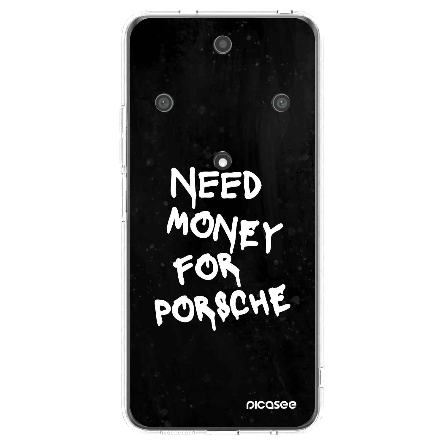 Picasee átlátszó szilikon tok az alábbi mobiltelefonokra Honor Magic5 Lite 5G - Black Dollar