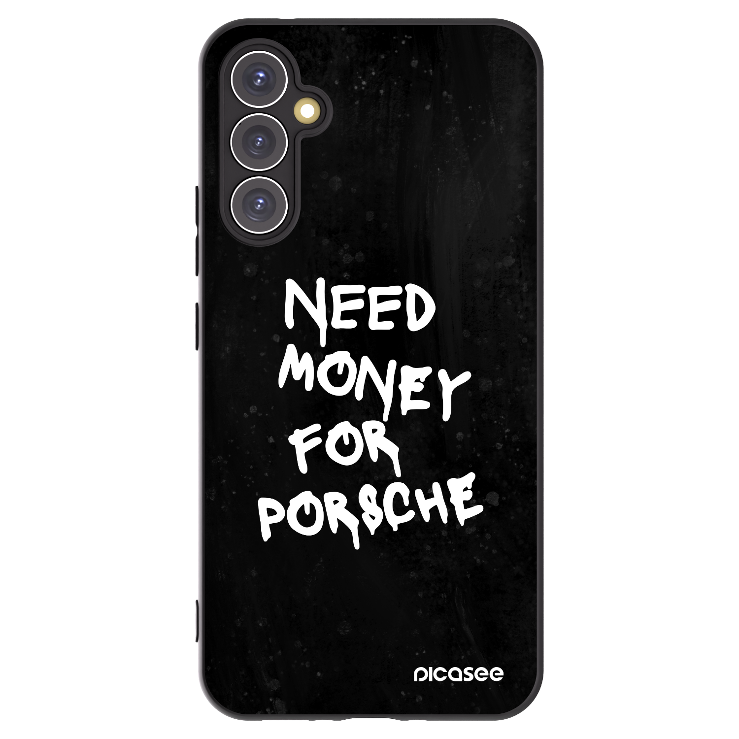Picasee fekete szilikon tok az alábbi mobiltelefonokra Samsung Galaxy A34 5G A346B - Black Dollar