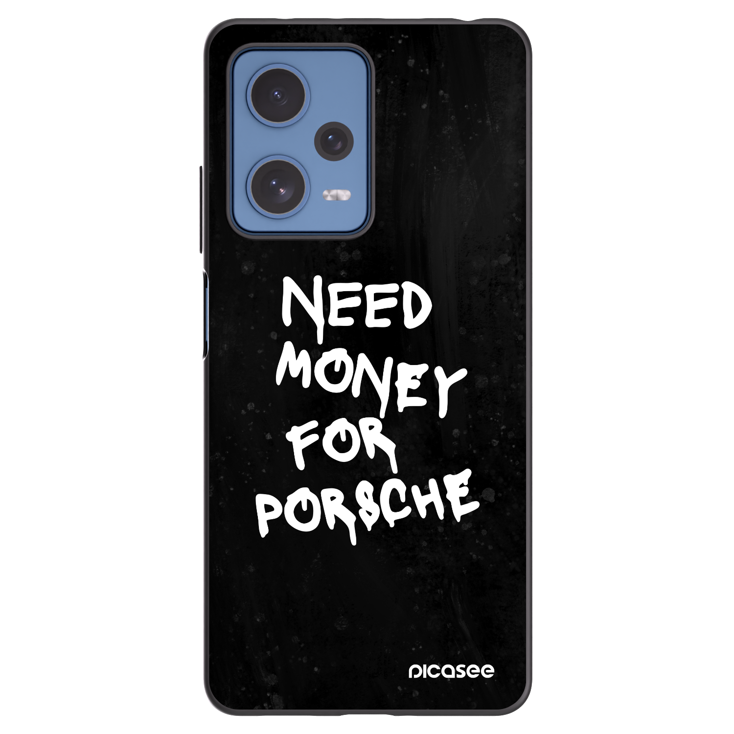Picasee fekete szilikon tok az alábbi mobiltelefonokra Xiaomi Redmi Note 12 Pro 5G - Black Dollar
