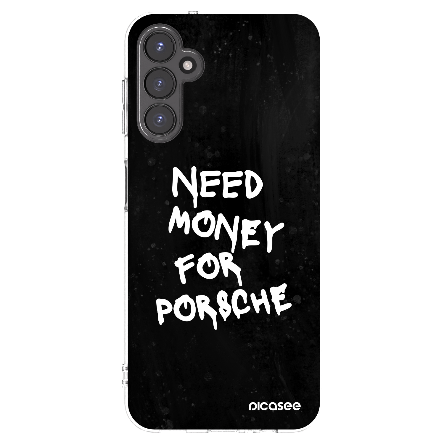 Picasee átlátszó szilikon tok az alábbi mobiltelefonokra Samsung Galaxy A14 4G A145R - Black Dollar